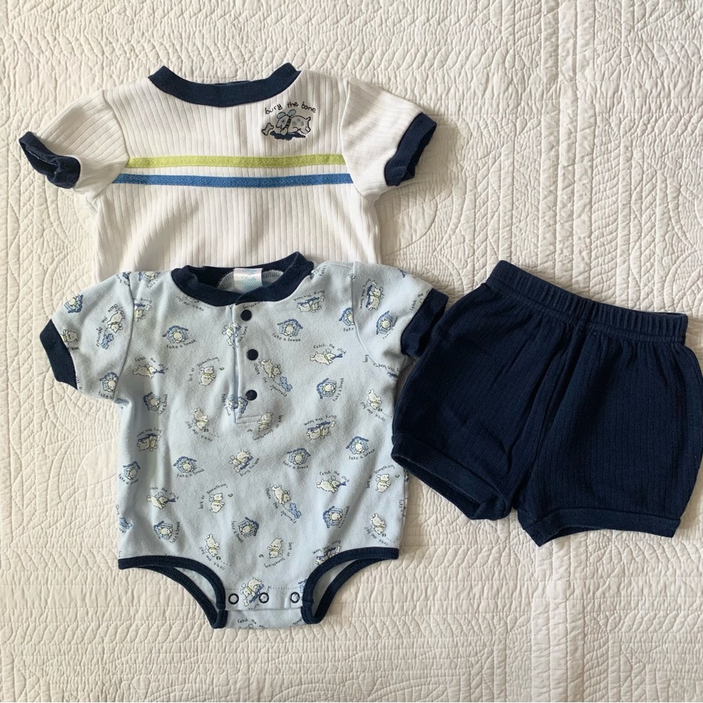 Vintage Puppy Outfit 🐶 6-9 Months